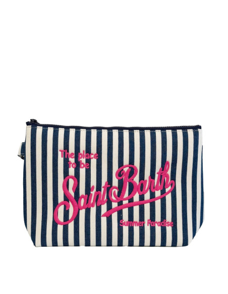 Saint Barth Pochette Aline Denim