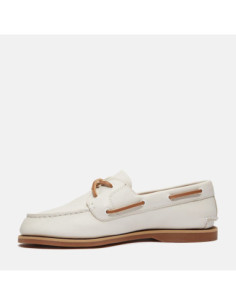 Timberland Scarpa Da Barca Classic Da Donna In Bianco 2