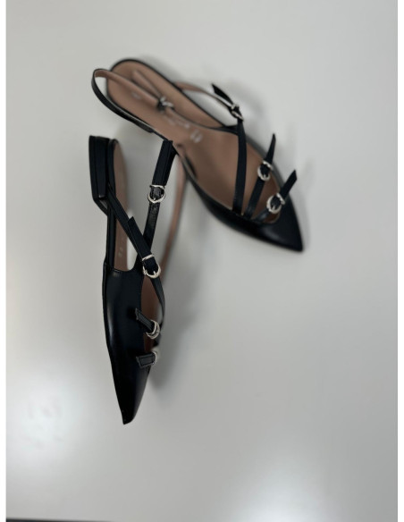 Divine Follie Ballerine In Pelle