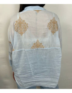 Tensione In Camicia Con Ricamo 2
