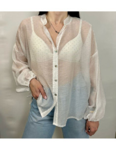 Haveone Camicia Con Strass