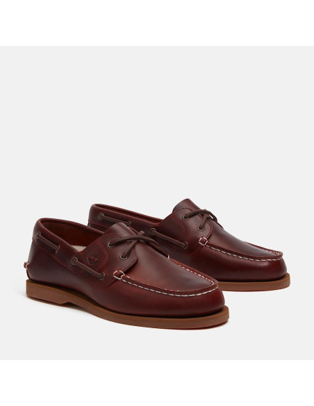 Timberland Scarpa Da Barca Classic Da Donna In Bordeaux