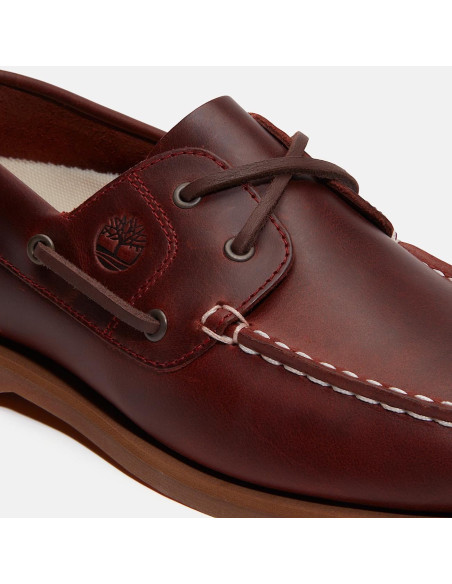 Timberland Scarpa Da Barca Classic Da Donna In Bordeaux