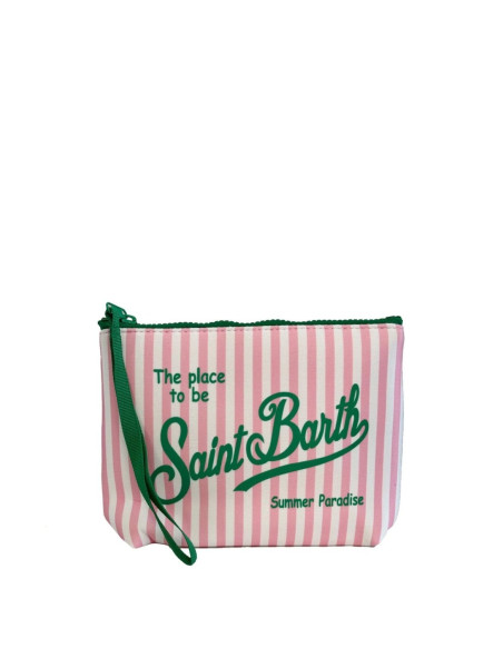 Saint Barth Pochette Aline Stripes Mini V