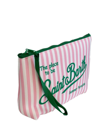 Saint Barth Pochette Aline Stripes Mini V