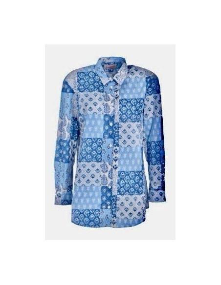Saint Barth Brigitte Camicia In Cotone Con Stampa Floreale