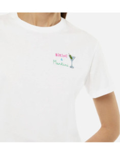 Saint Barth T-shirt Emilie Bikini & Martini