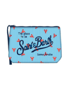 Saint Barth Pochette Aline Bloch Stripes