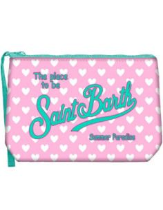 Saint Barth Pochette AlineMini Hearts