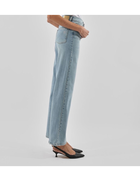 Haveone Jeans A Gamba Larga