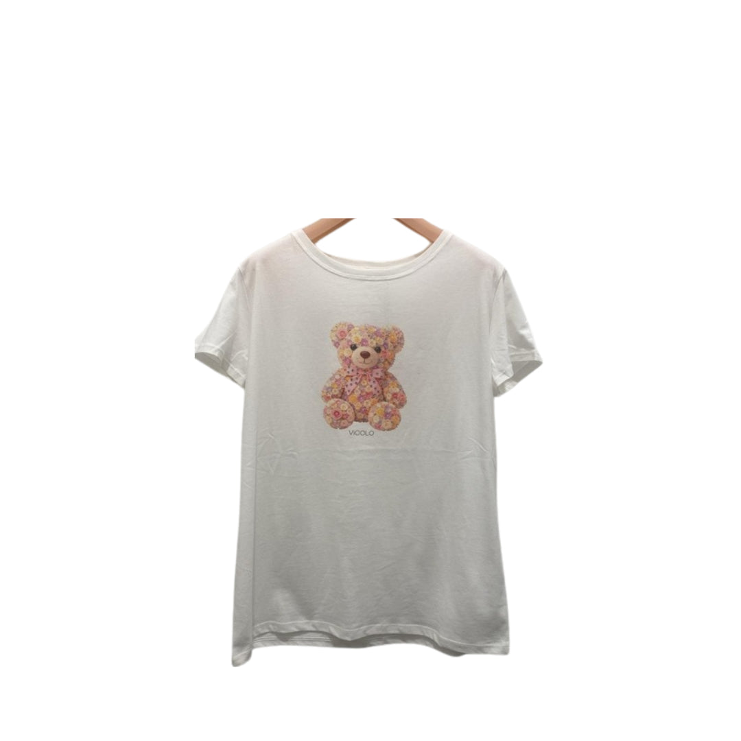 Vicolo T-Shirt "orsetto floreale"