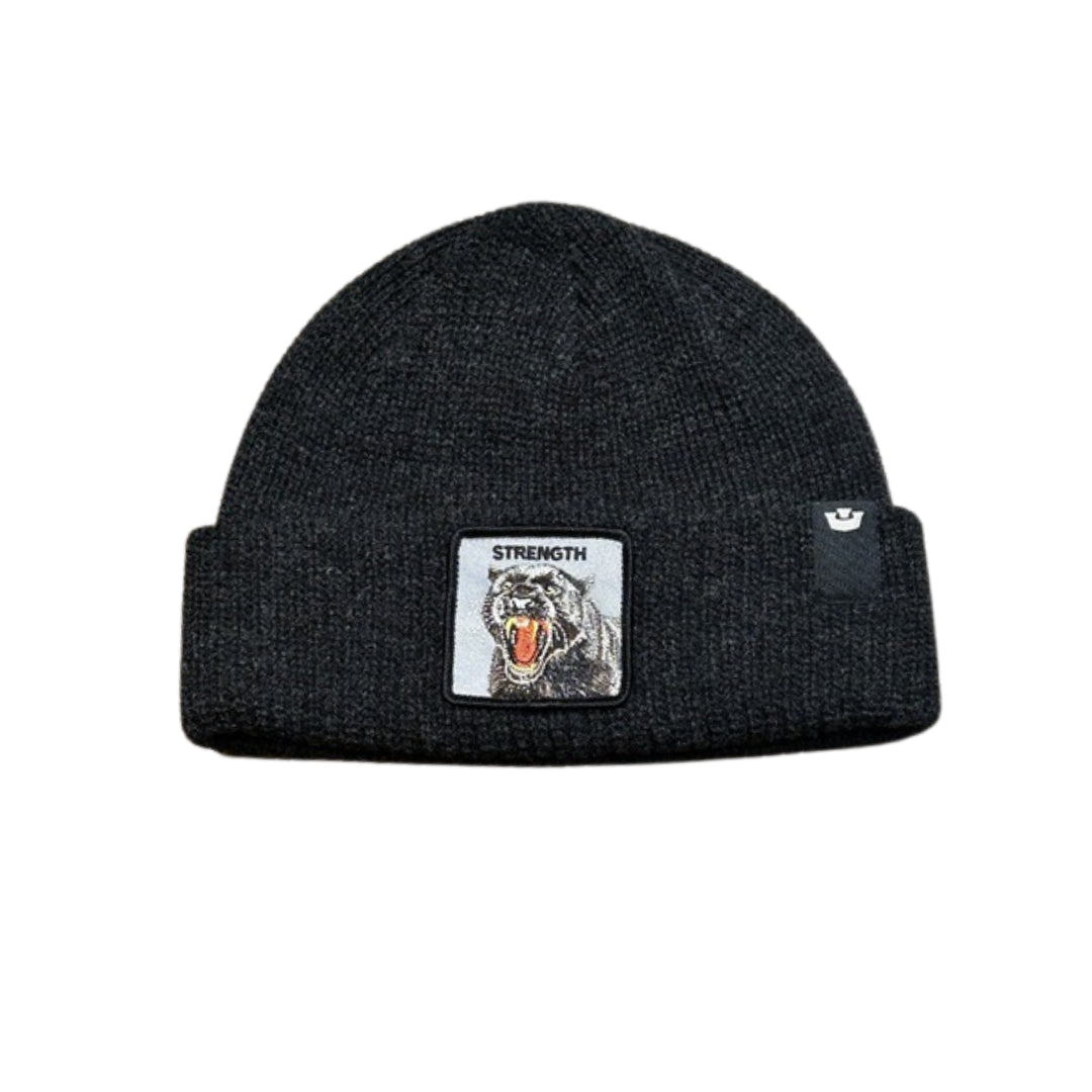 Goorin Bros  Cappello a Maglia con Patch Ricamato