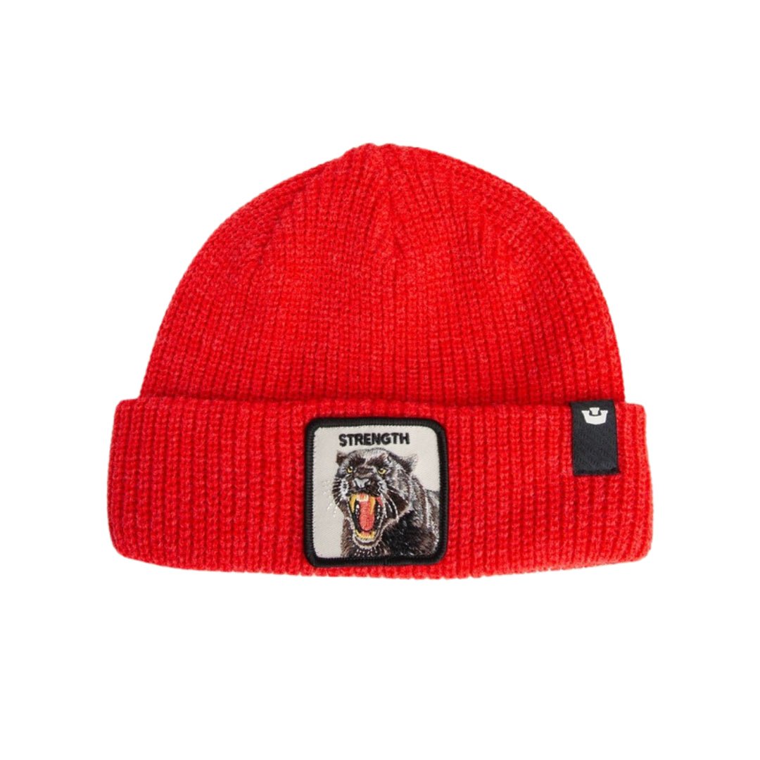 Goorin Bros  Cappello a Maglia con Patch Ricamato