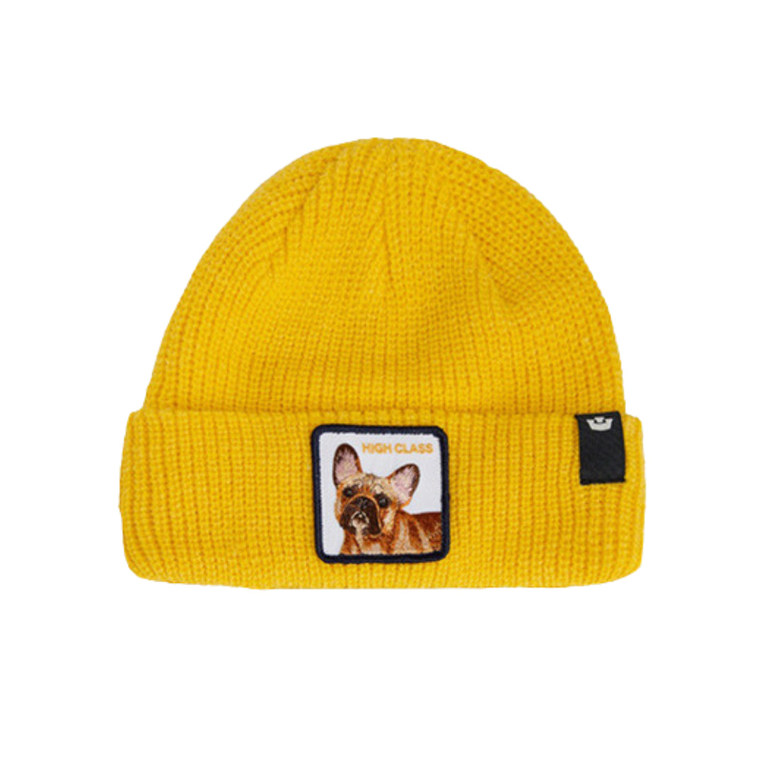 Goorin Bros  Cappello a Maglia con Patch Ricamato