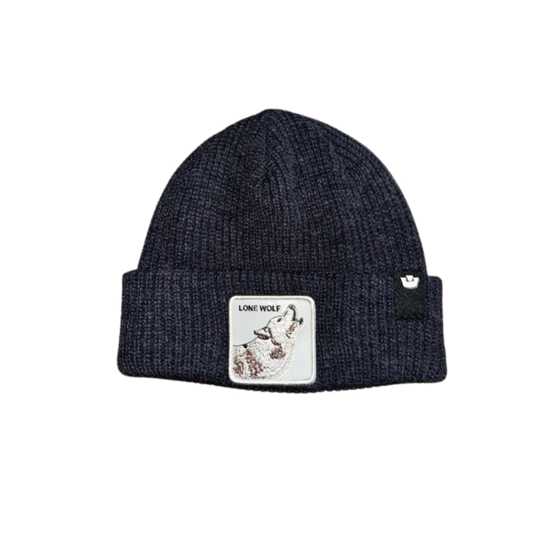 Goorin Bros  Cappello a Maglia con Patch Ricamato