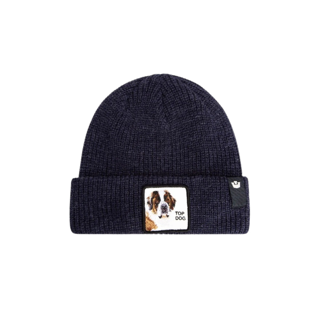 Goorin Bros  Cappello a Maglia con Patch Ricamato