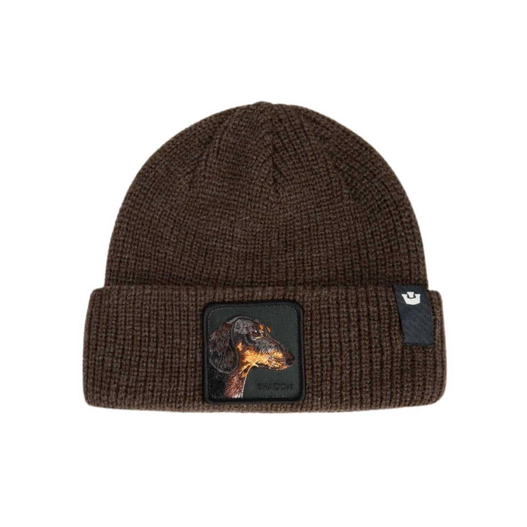 Goorin Bros  Cappello a Maglia con Patch Ricamato