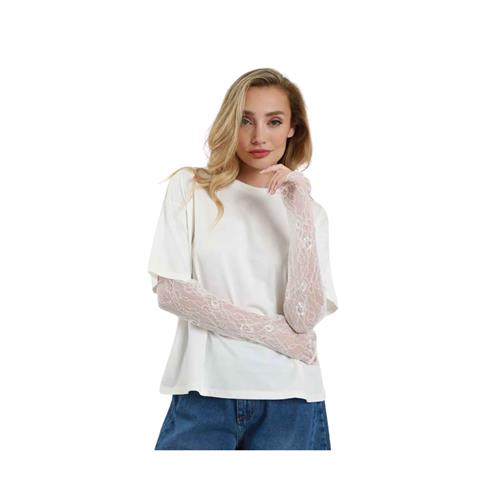 Susy Mix T-shirt Maniche Pizzo

11073