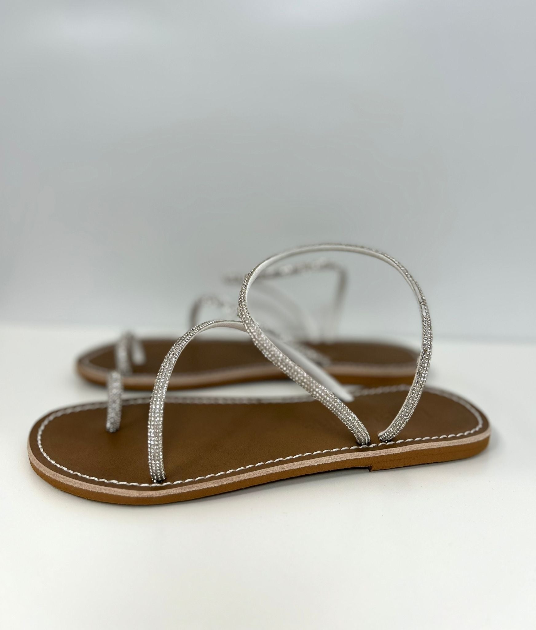 Le Salentine Sandali Flat Strass