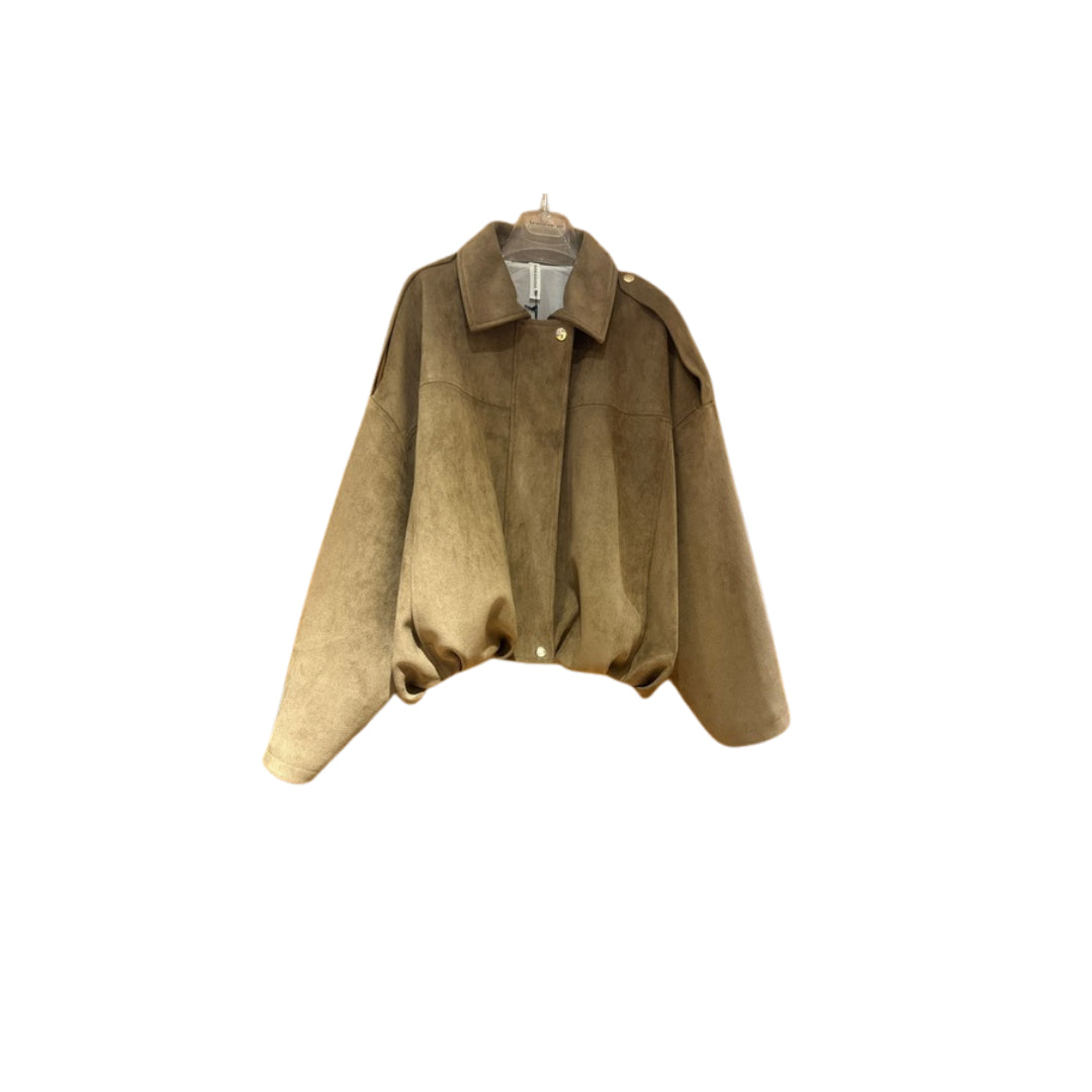 Tensione In Bomber In Eco Camoscio 
126074