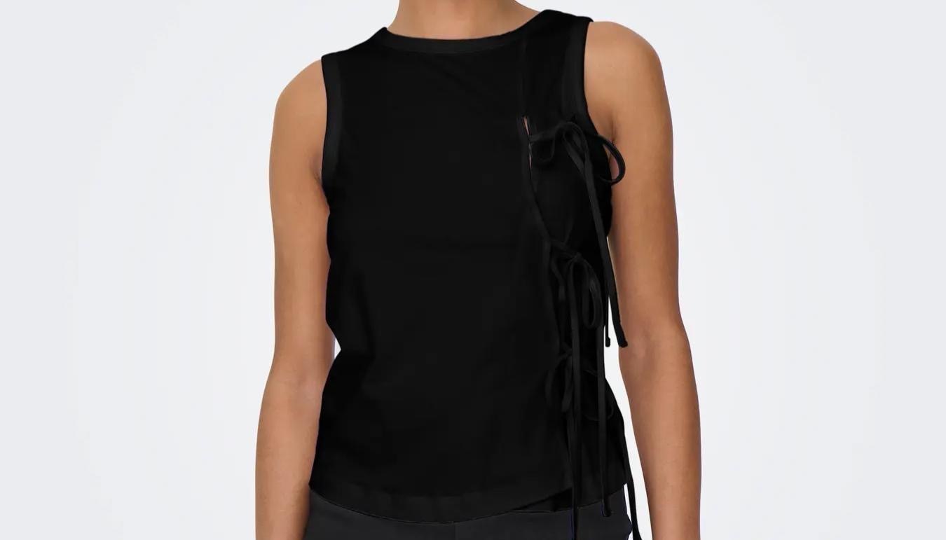 Only T-shirt Con Lacci