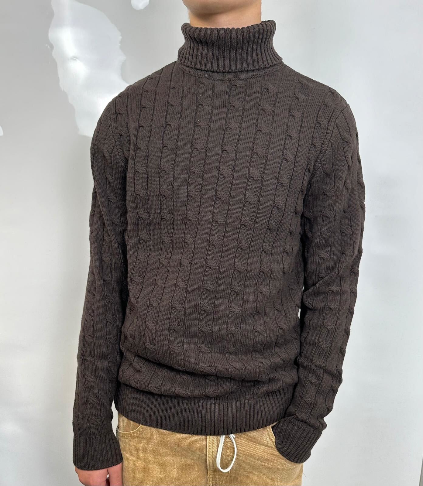 Selected Pullover A Collo Alto