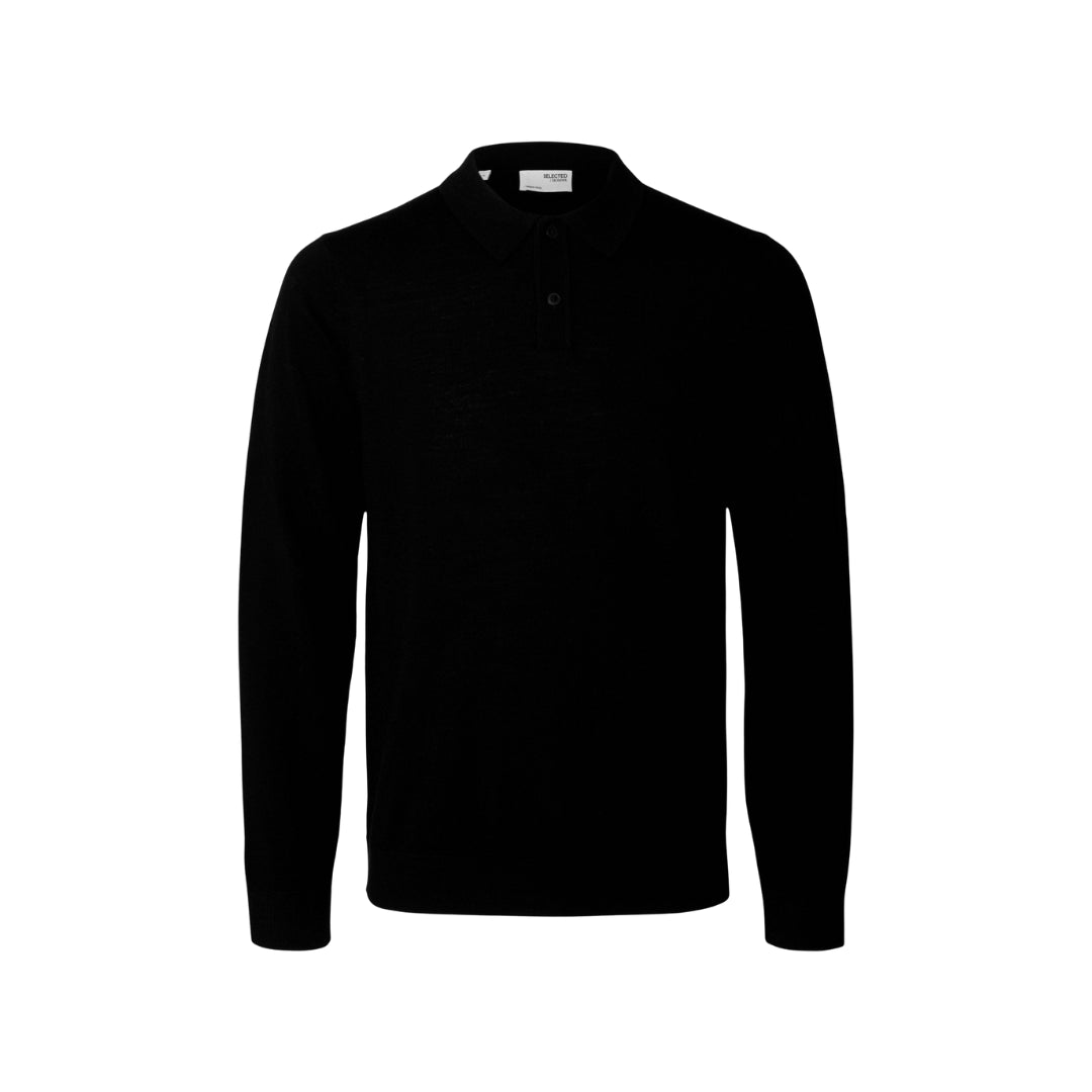 Selected Polo Uomo a Maniche Lunghe in 100% Lana Merino

16094654