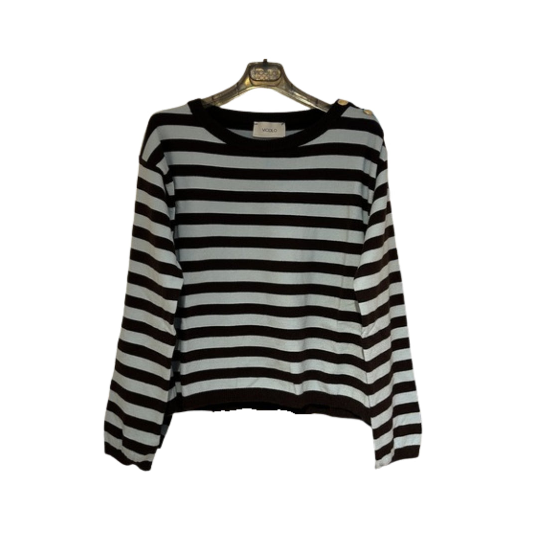 Vicolo Maglia Con Bottoni Oro

22187F