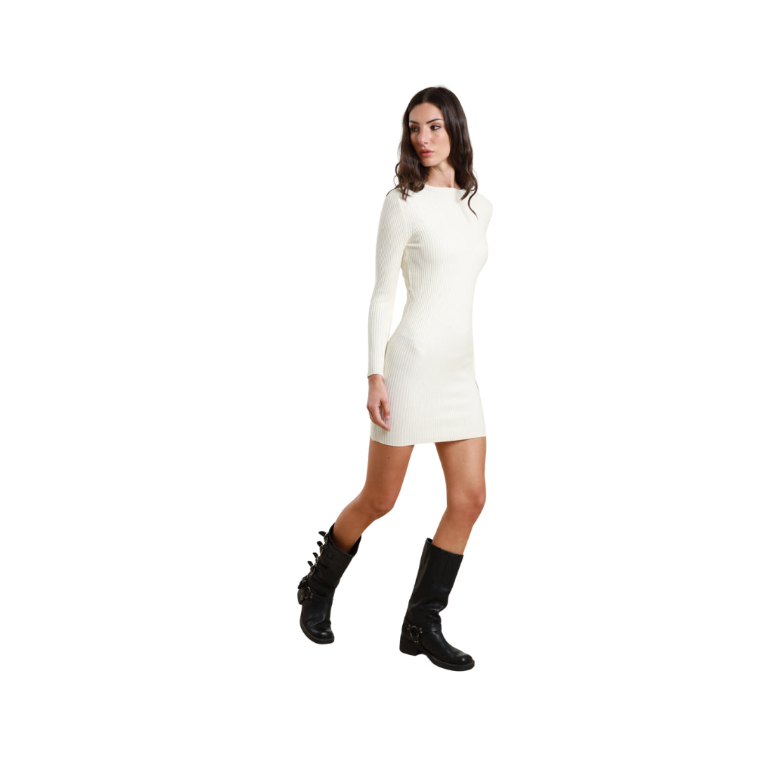 Susy Mix Mini Abito Lupetto a Coste

250912