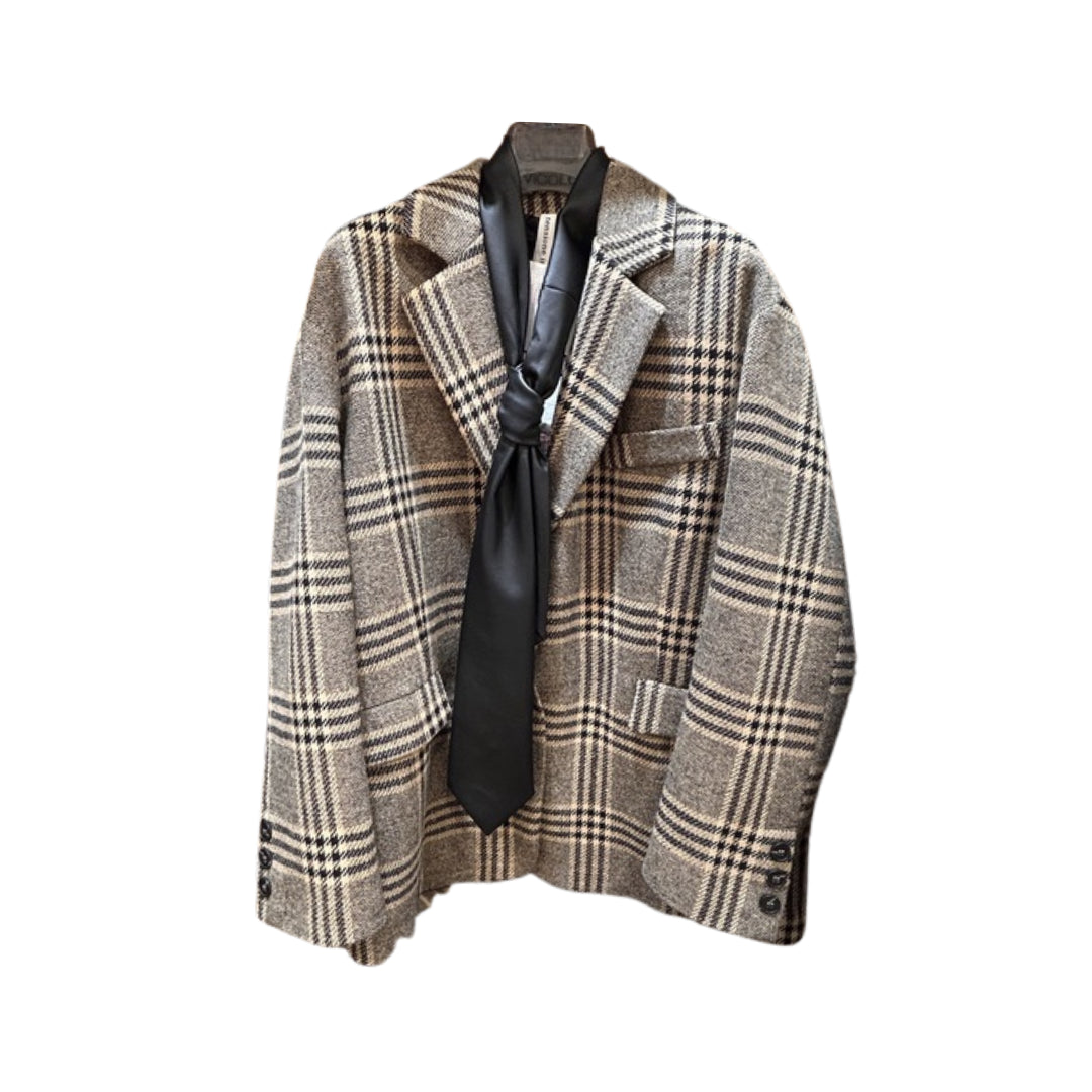 Tensione In  Giacca Over  Con Cravatta

26B1273