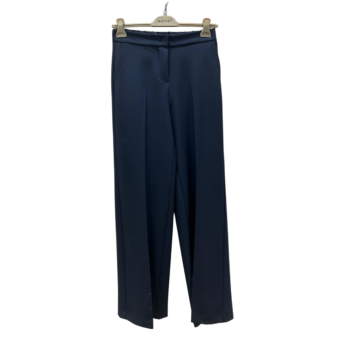 Maryley Pantaloni Di Tessuto Blu
26EB5986