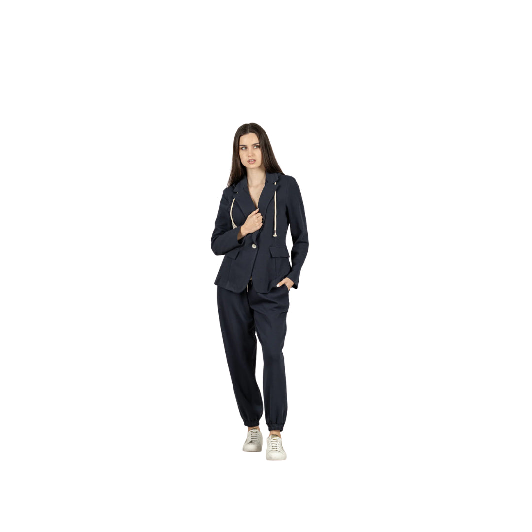 Tensione In Pantalone Con Lacci Blu 
26P4053