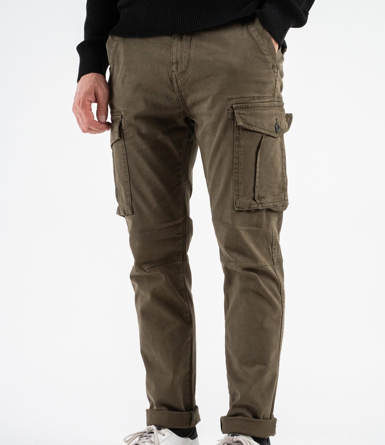 BL.11 Pantaloni Cargo Army