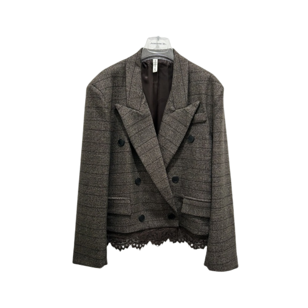 Tensione In Blazer Con Dettagli Pizzo

37714