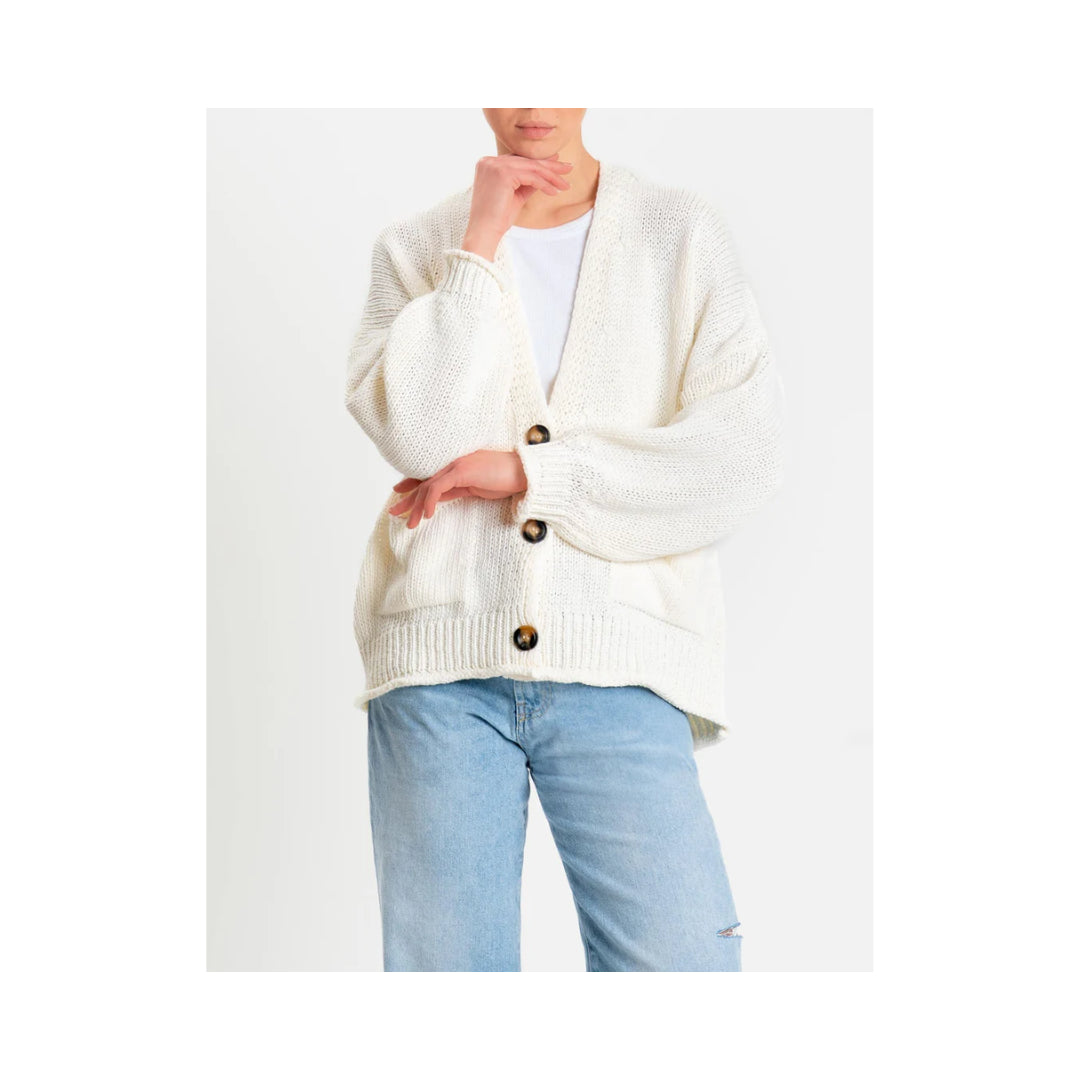 Vicolo Cardigan Bottoni Con Tasche 
3AB3015