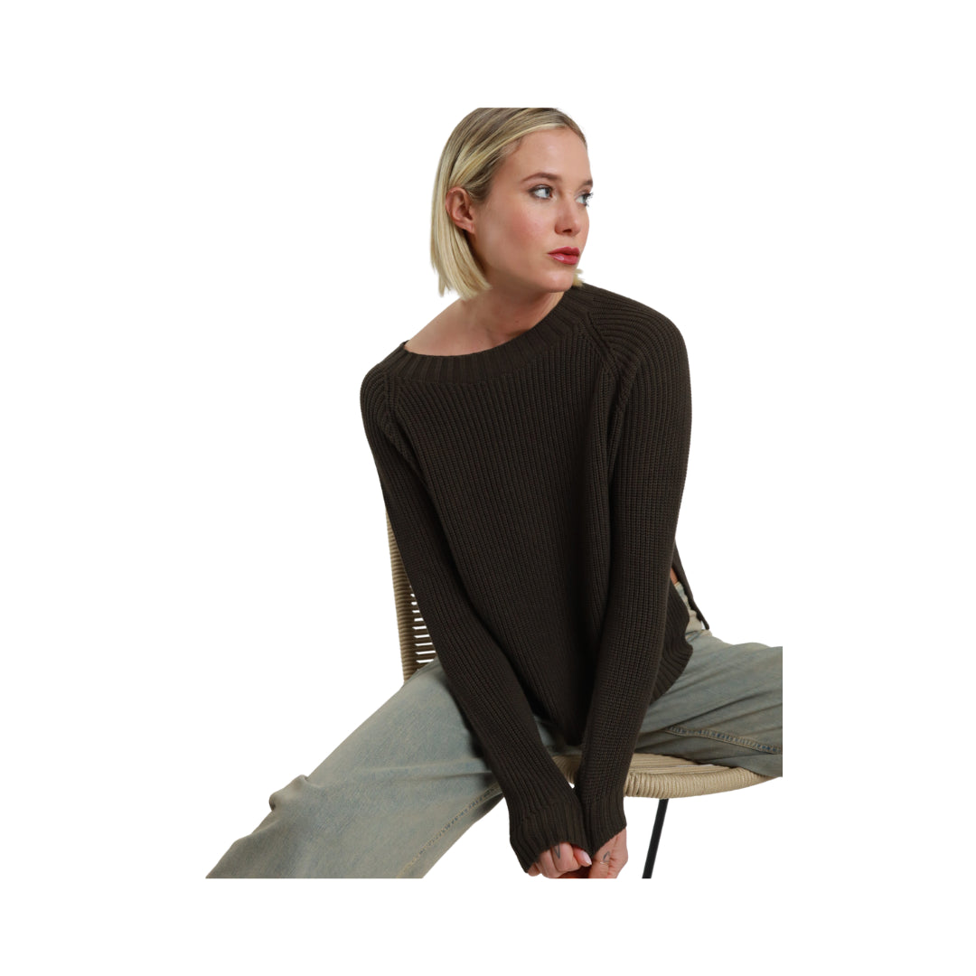 Maglia A Costa Inglese Susy Mix

61041MORO