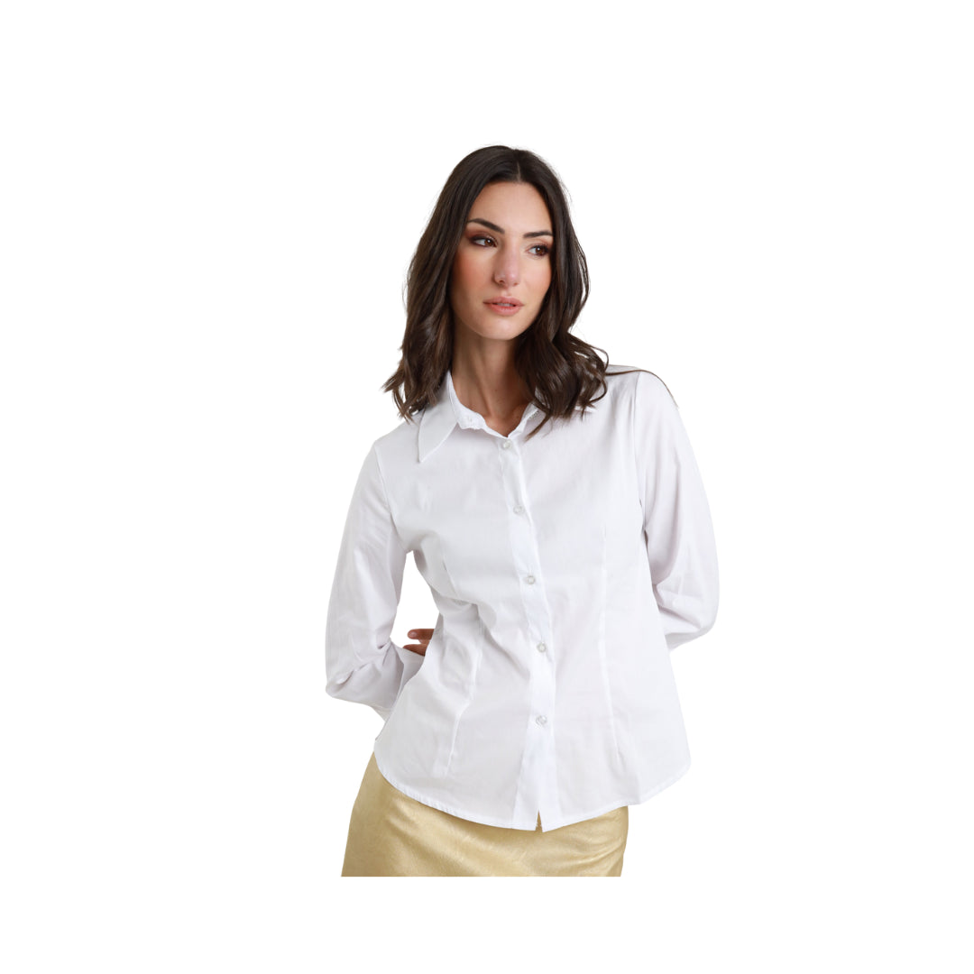 Susy Mix Camicia Con Bottone Gioiello

748V25