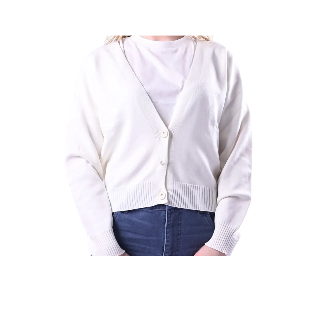Cardigan Viscosa Bottone Gioiello Vicolo

7AB7056BIANCO