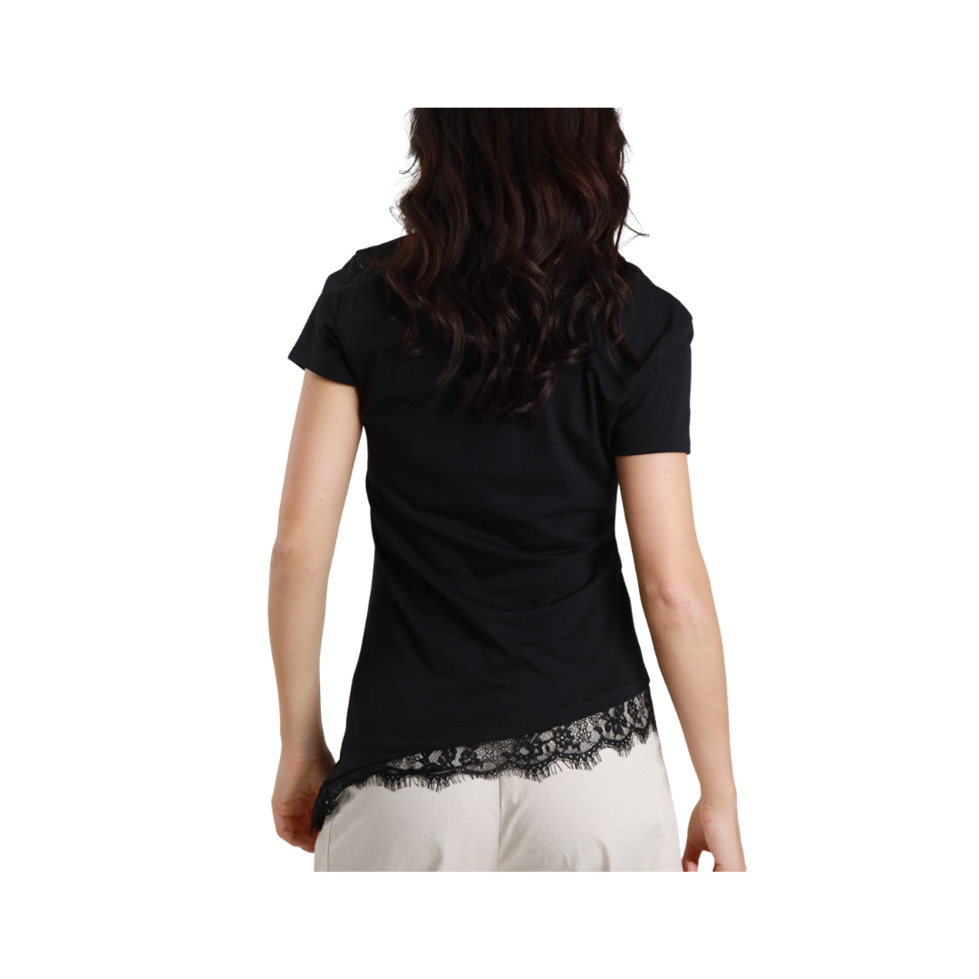 T-Shirt Con Ripresa + Pizzo Susy Mix

95000U75