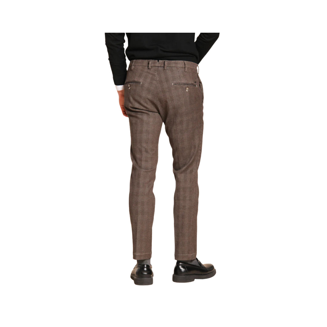 Mason's Pantaloni Chino Da Uomo New York Sartorial Con stampa Principe di Galles

9PN28963 P