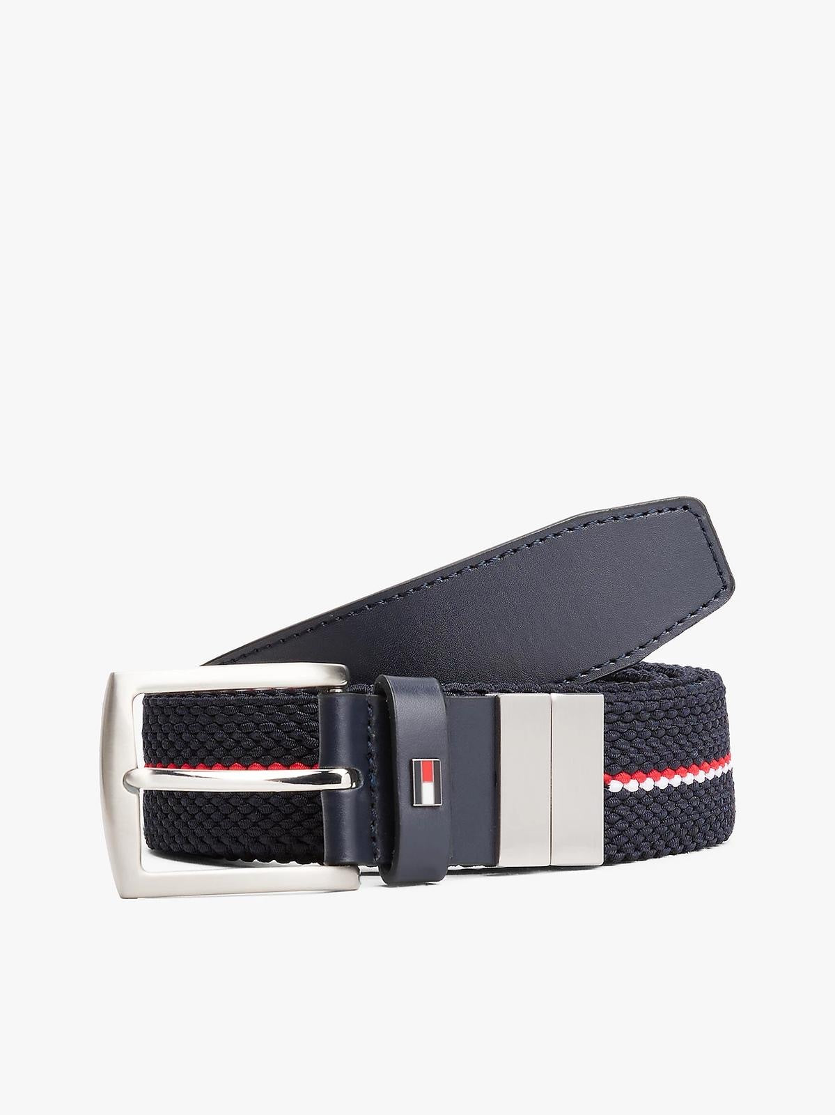 Tommy Hilfiger Cintura Reversibile Intrecciata