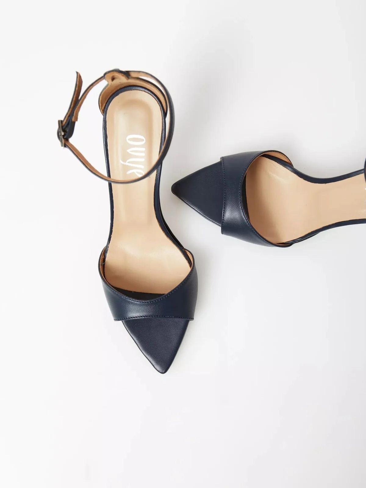 Ovyè Sandalo In Pelle Con Tacco