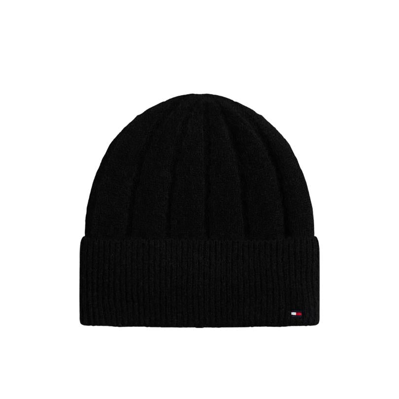 Tommy Hilfiger Berretto Morbido Con Lana e Bandierina