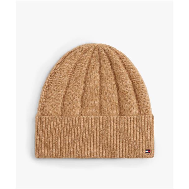 Tommy Hilfiger Berretto Morbido Con Lana e Bandierina