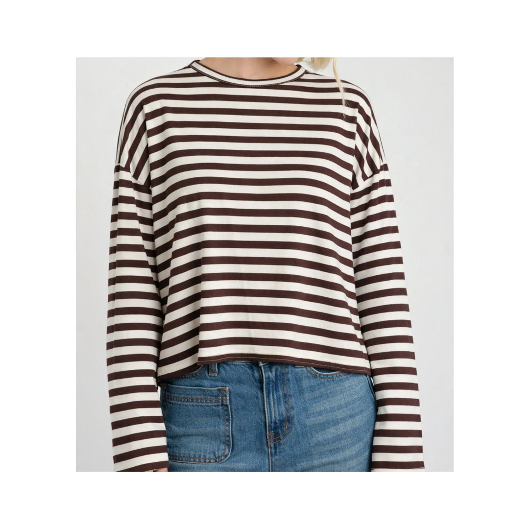 SUSY MIX T-Shirt Donna Over Viscosa

B05099MORO