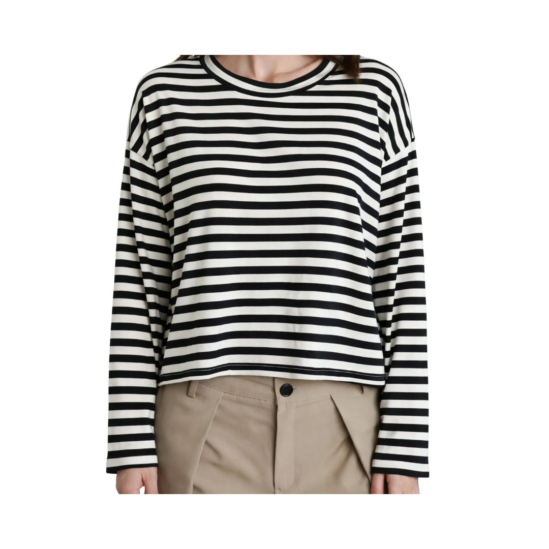 SUSY MIX T-Shirt Donna Over Viscosa

B05099MORO