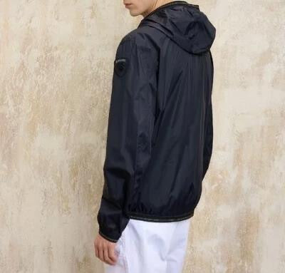 Blauer Giacca A Vento Nastrata Dodge