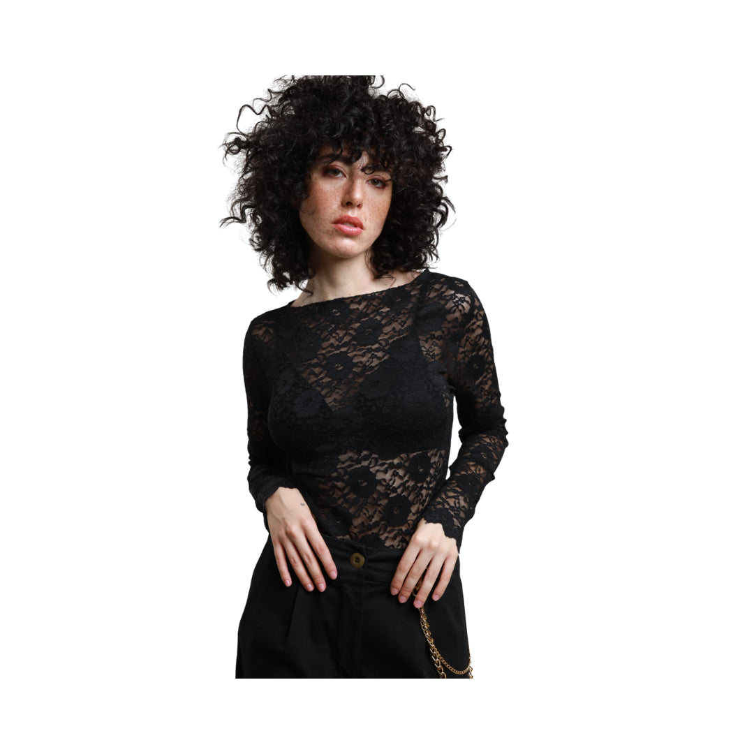 Susy Mix T-shirt In Pizzo

C305