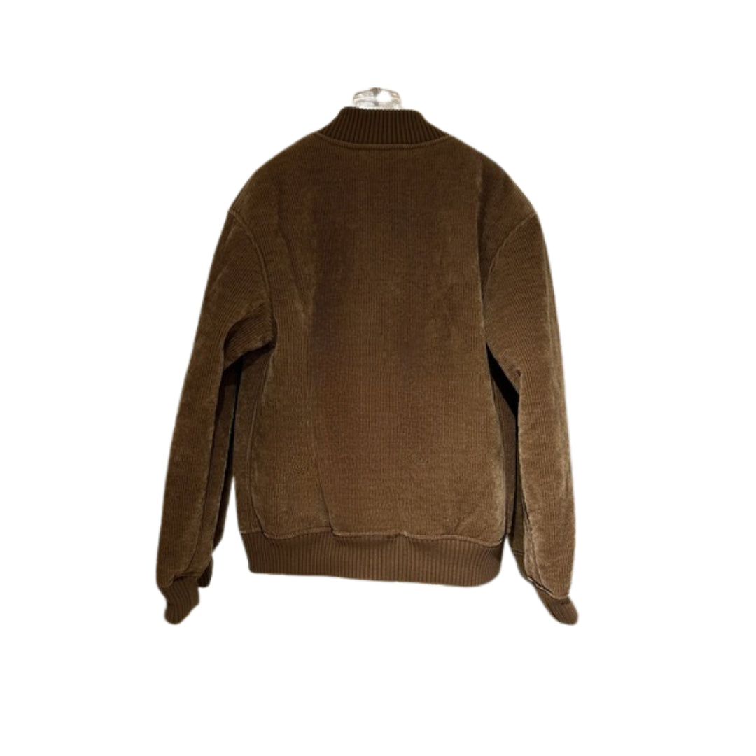 Saint Barth Bomber Celia In Corduroy Con Interno Teddy