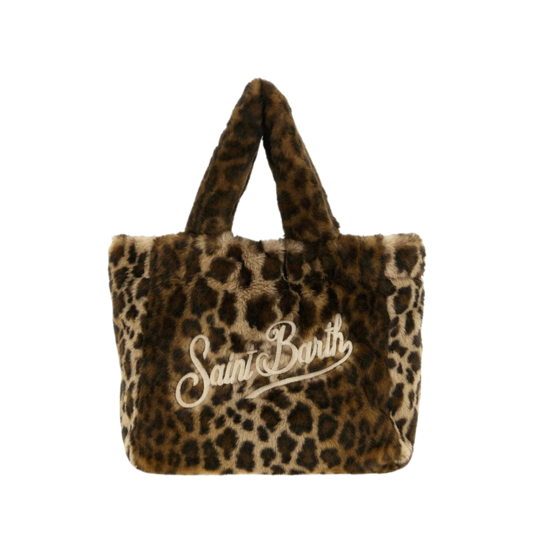 Saint Barth Colette Soft Fur Leopard
